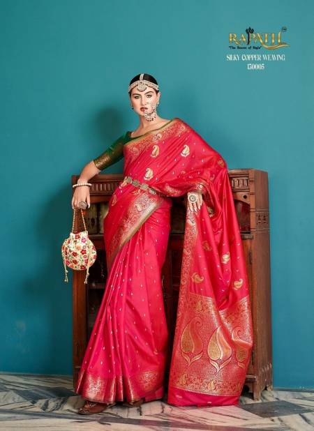 Rani Colour Sutraa Silk By Rajpath Silk Saree Catalog 130005